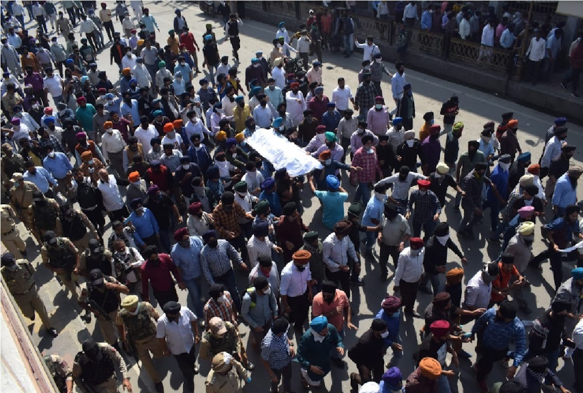 Supinder Kaur's last visit: Sikh community paid tribute with moist eyes, expressed anger on the streets against the terrorist organization