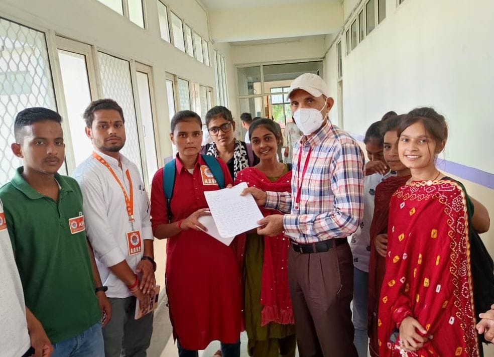 Memorandum submitted to increase seats in college