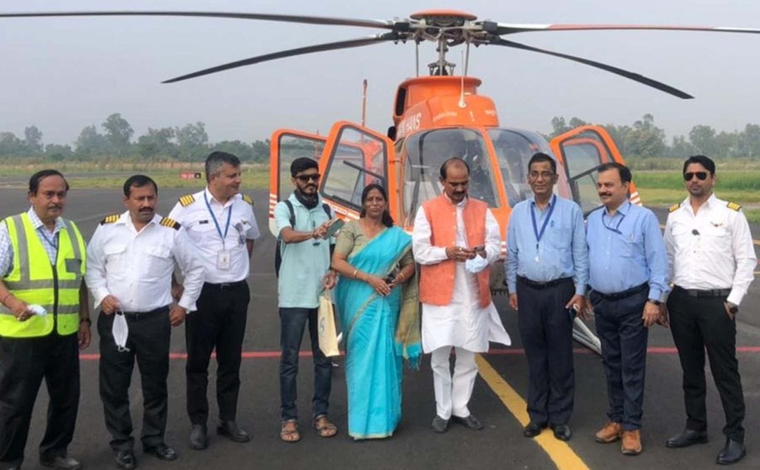 Dehradun-Pantnagar-Pithoragarh heli service started