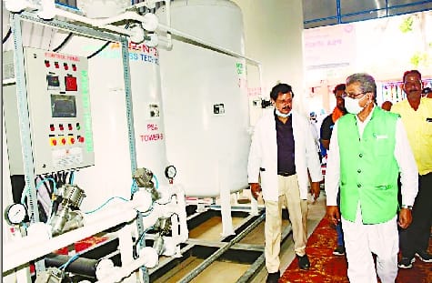 Railway hospital plant to produce 500 liters of oxygen per minute