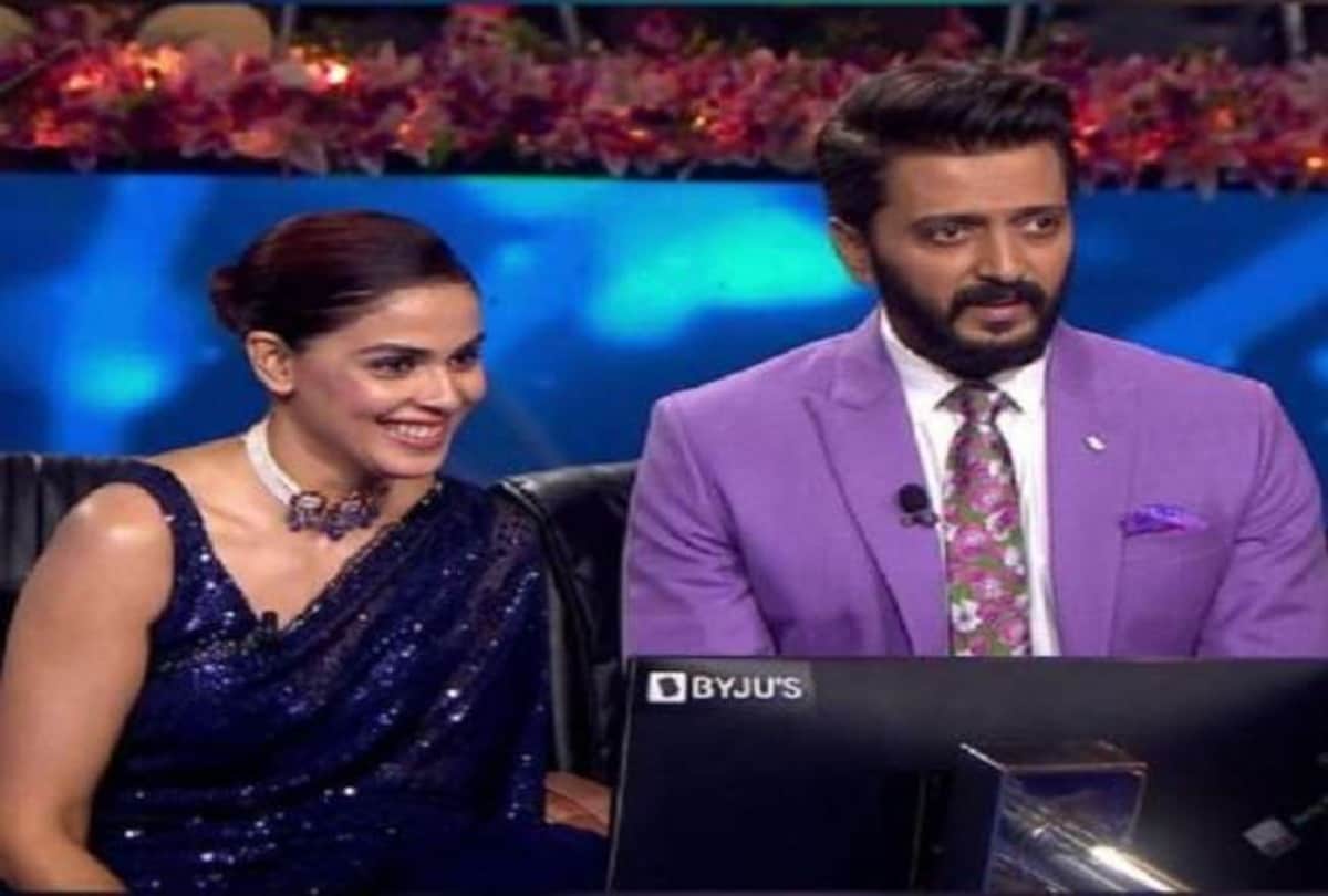 KBC 13: Genelia asked Ritesh and Amitabh Bachchan a question related to wife Big B gave this funny answer