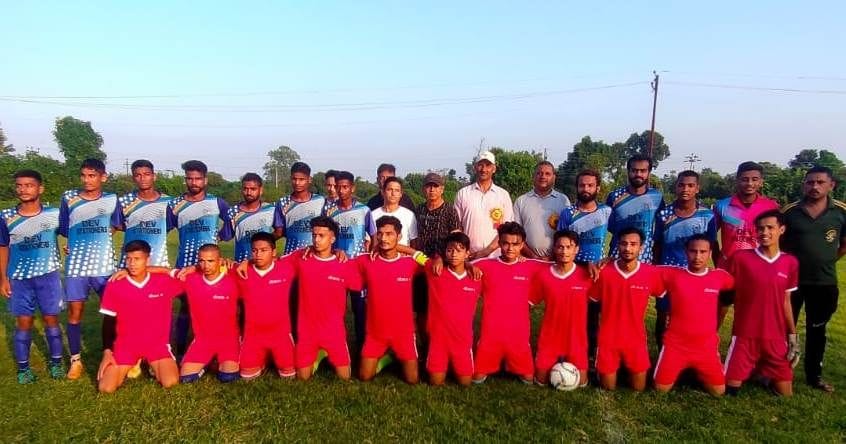 Nepal's Gurkha Warriors of Nepal won the football match