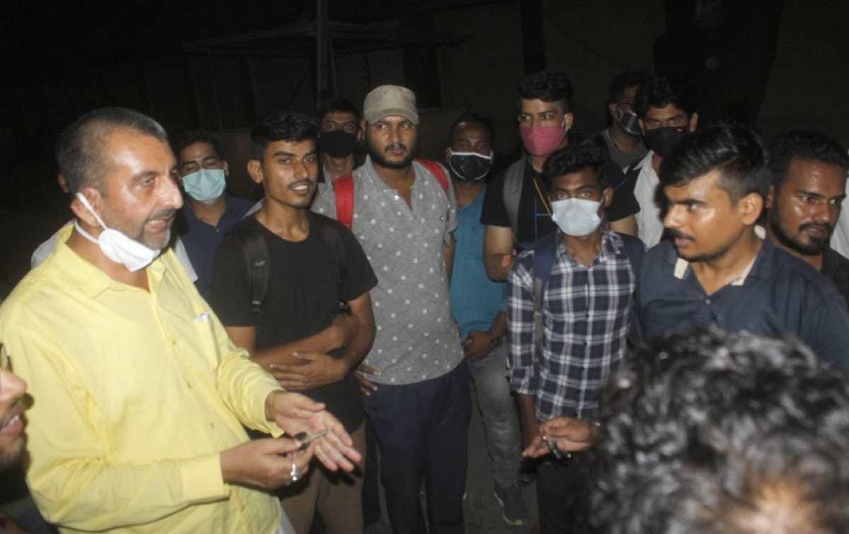 BHU LBS students protest against taking hostel fee