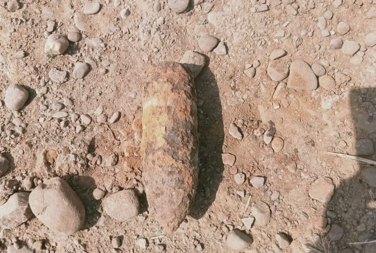 Bomb shell found in excavation of house in Khuda Alisher in Chandigarh