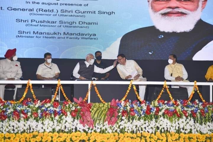 Prime Minister's journey of 20 years is an example of great resolutions: Dhami
