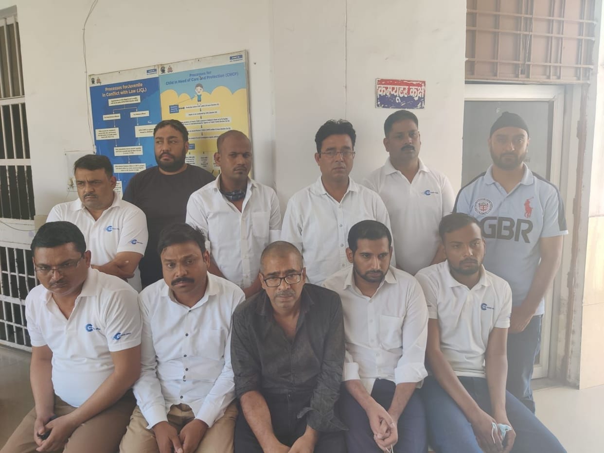 12 thugs arrested for launching virtual coin cake at Noida hotel