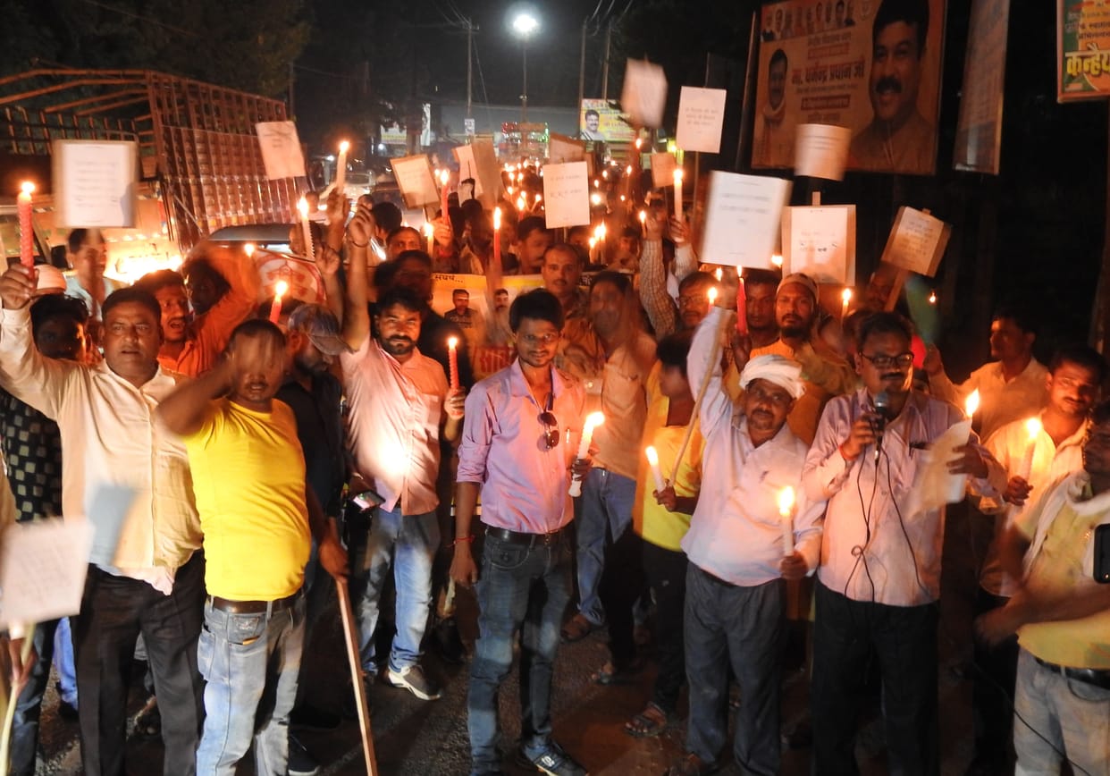 candle march