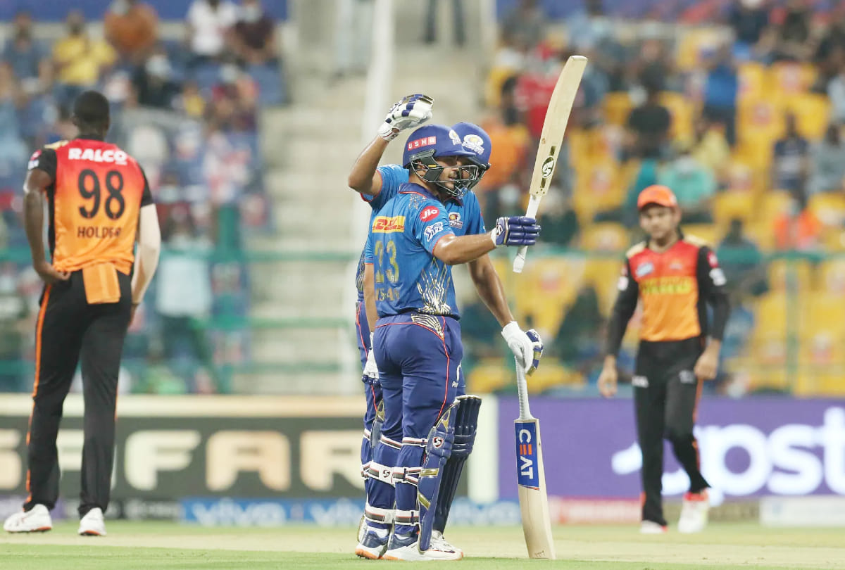 MI vs SRH, IPL 2021: Mumbai Indians broke many big IPL records in scoring 235 runs in 20 overs against Sunrisers Hyderabad | know records Playoff scenarios