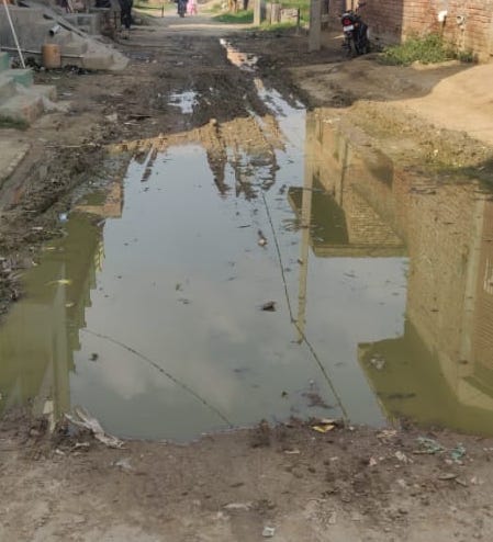 Residents of Idrish Veg Vihar are deprived of basic facilities