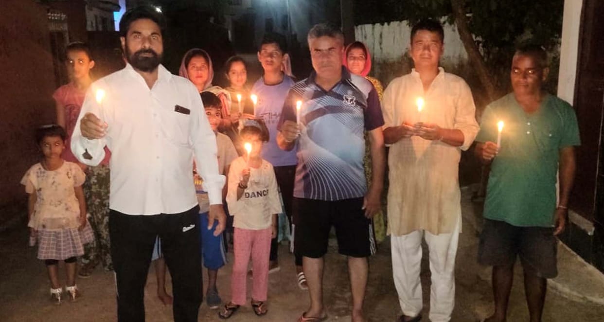 Candle march