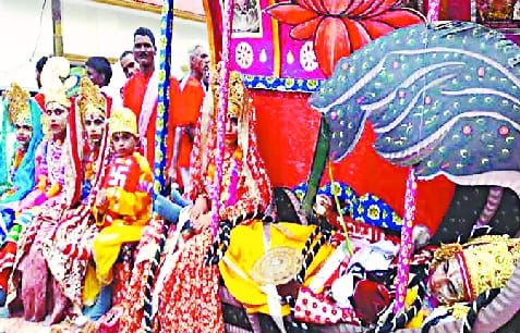 This time also the eclipse of Korana on the historical Ramlila of Lakhimpur