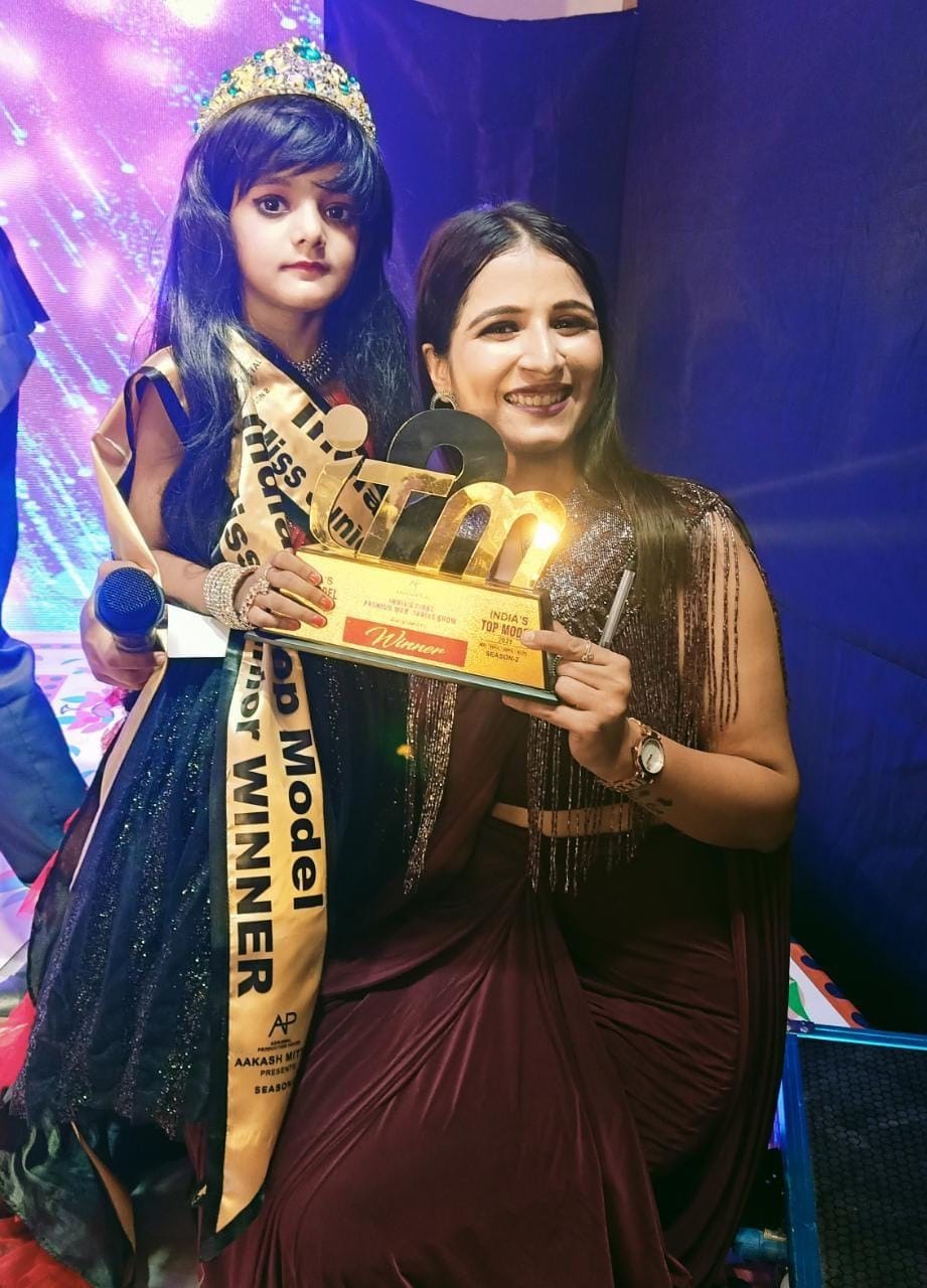 Ridham became Modeling of the Year in the Kids category