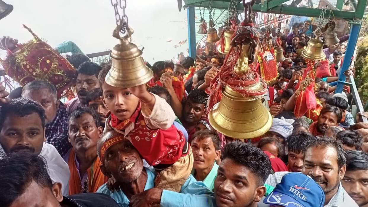 Maa Poornagiri Dham: Flood of faith gathered on the first day of Navratri
