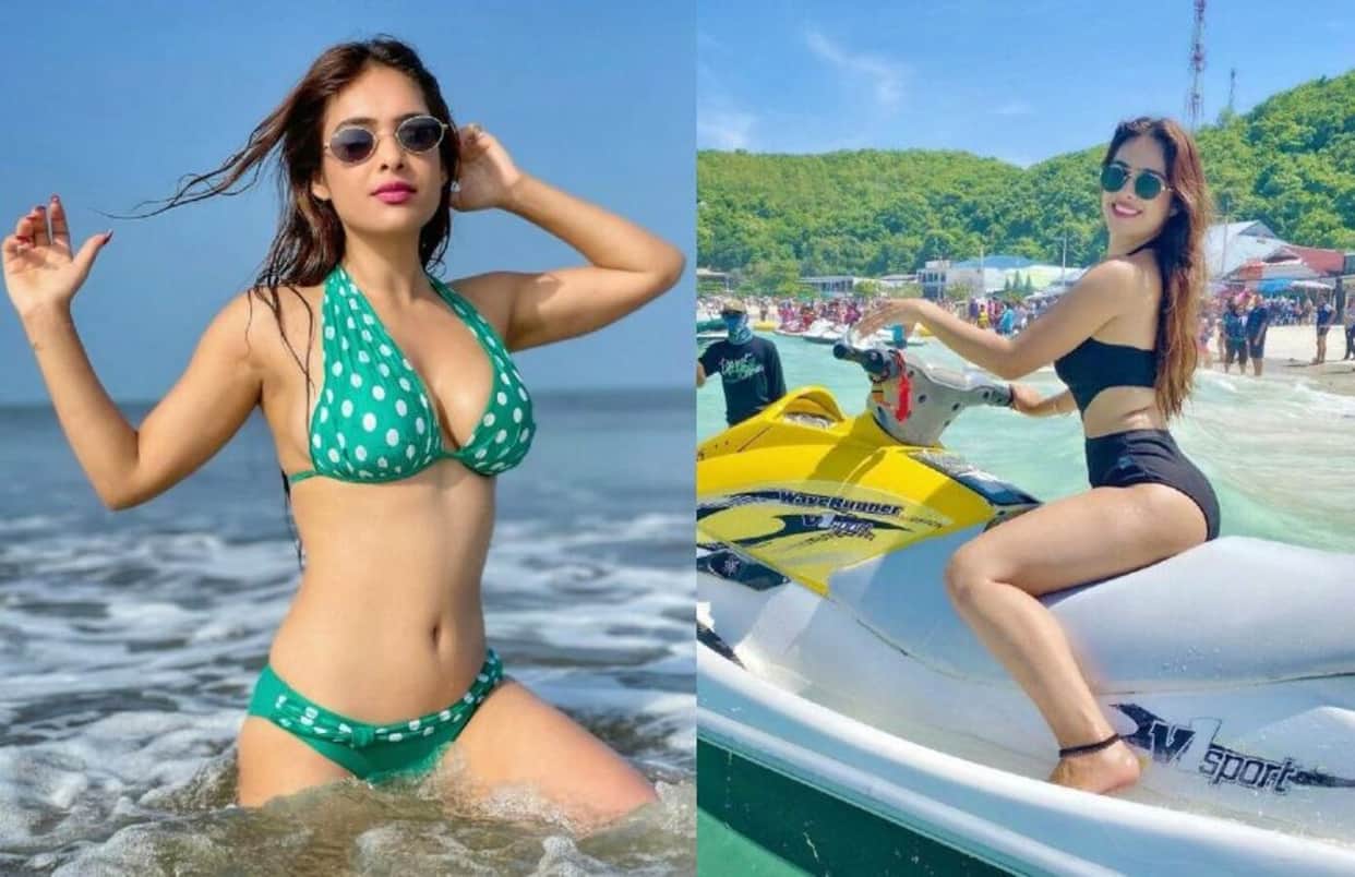 Bhojpuri: Khesari's heroine Neha Malik beats Bollywood with her boldness, she is very hot in real life