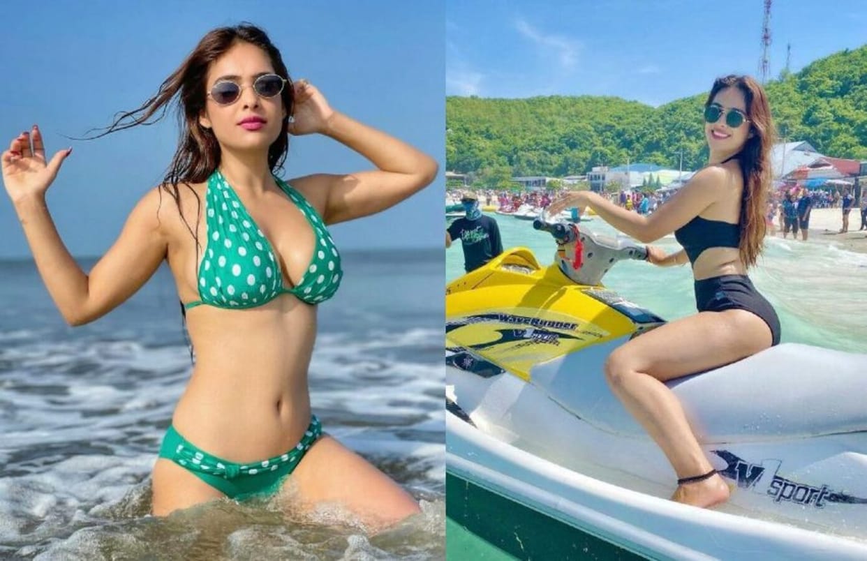 Bhojpuri: Khesari's heroine Neha Malik beats Bollywood with her boldness, she is very hot in real life