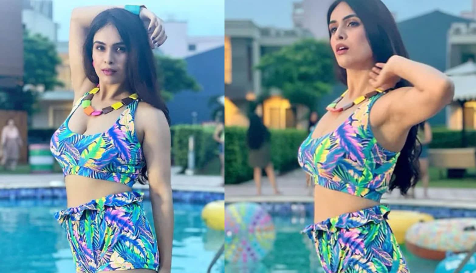 Bhojpuri: Khesari's heroine Neha Malik beats Bollywood with her boldness, she is very hot in real life