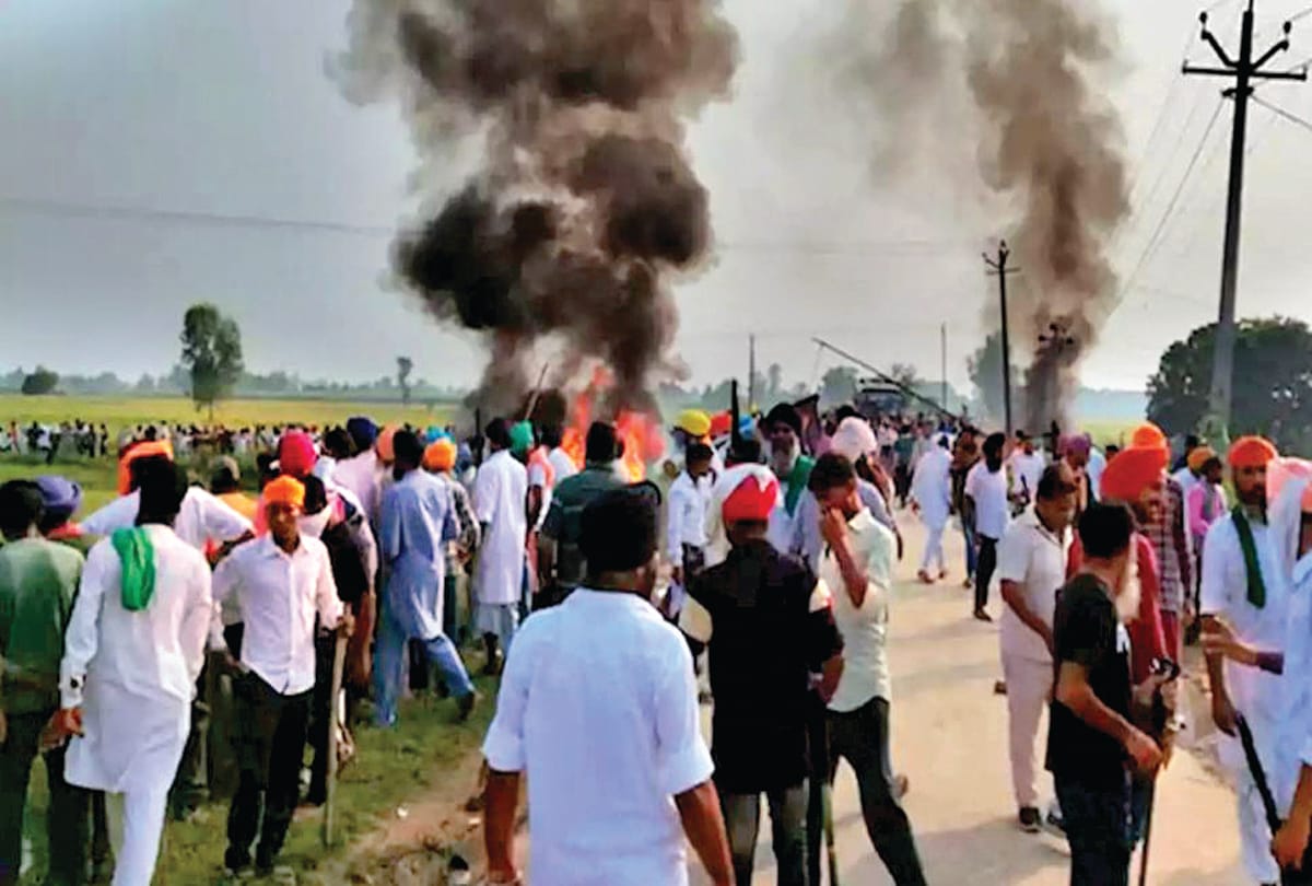 Farmers Protest, Movement: Political questions arising from Lakhimpur