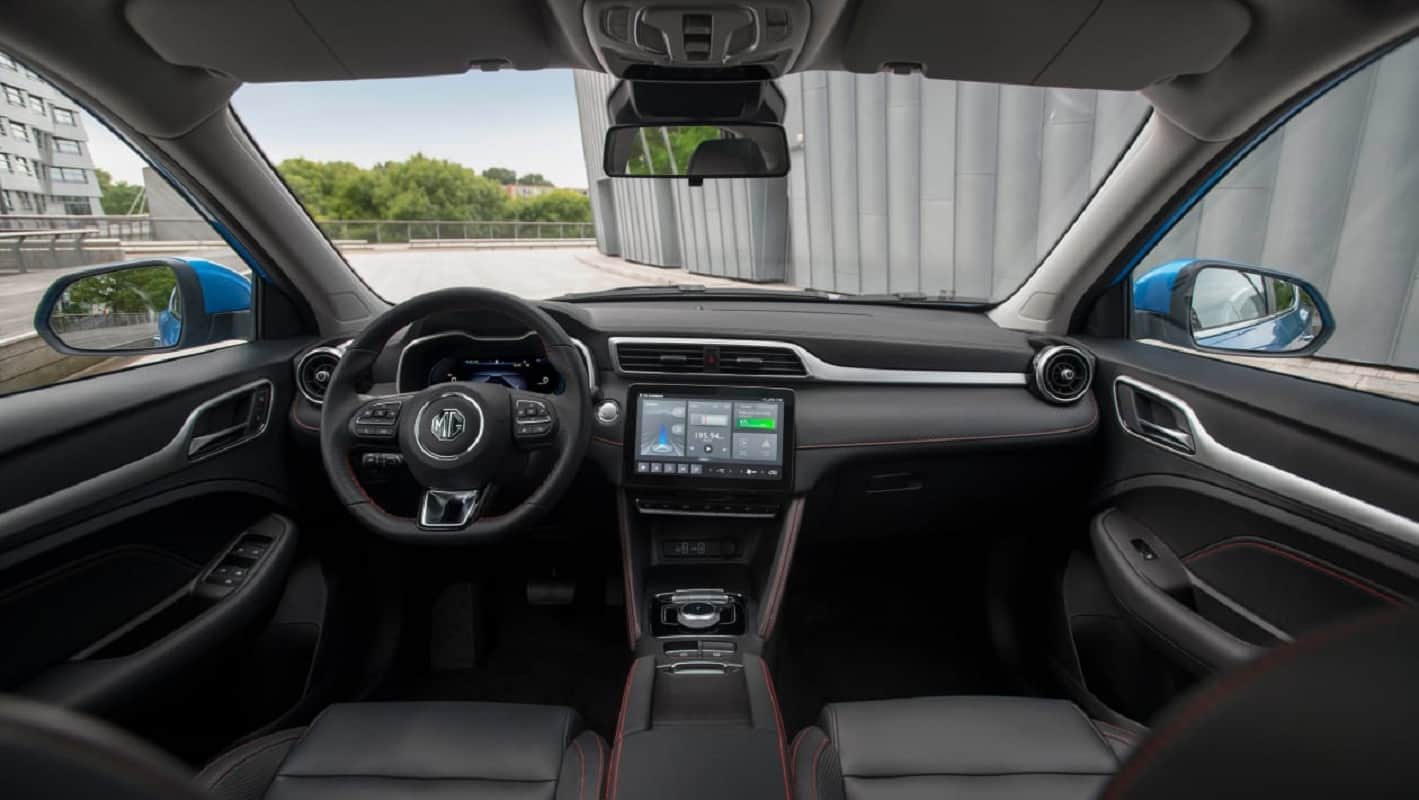 mg zs ev 2021 facelift unveiled for uk market claims 439 km driving range know features specifications details MG Motor