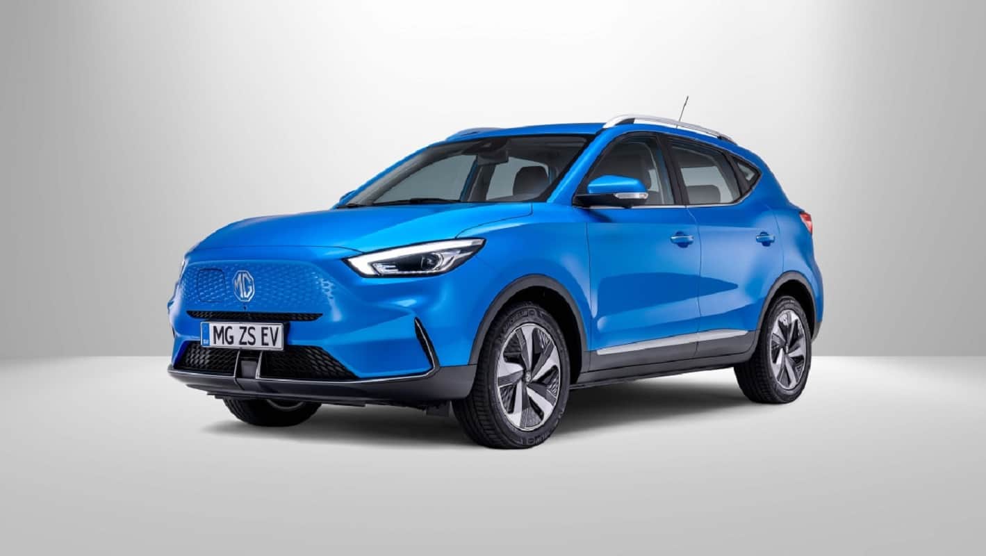 mg zs ev 2021 facelift unveiled for uk market claims 439 km driving range know features specifications details MG Motor