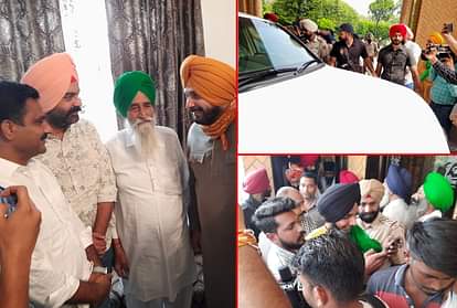 Lakhimpur Kheri Incident: Congress Leaders Navjot Singh Sidhu stayed in Bajpur Uttarakhand, met with farmers