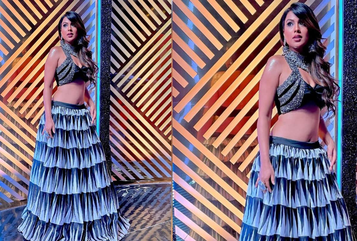 navratri 2021 Nia Sharma Garba look goes viral Check out photos