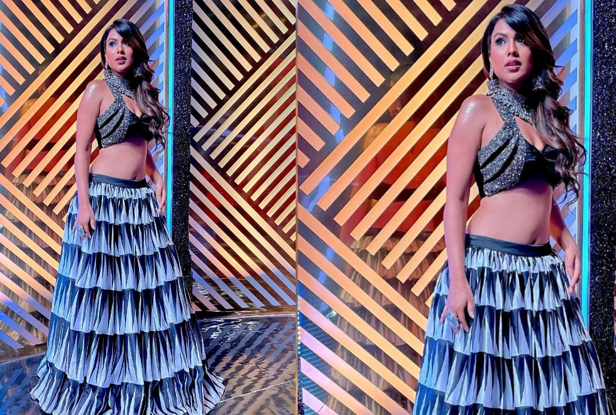 navratri 2021 Nia Sharma Garba look goes viral Check out photos