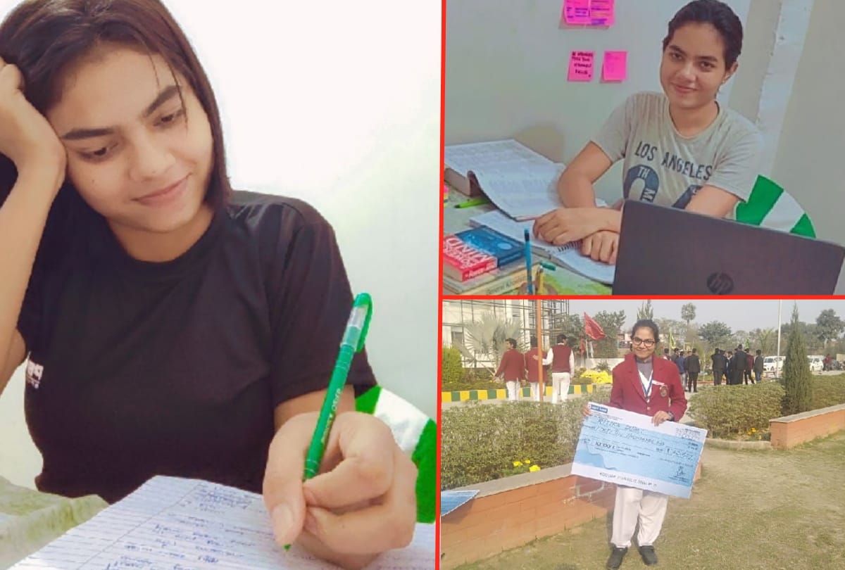 Success story of Ritika Dubey all time topper in Gorakhpur