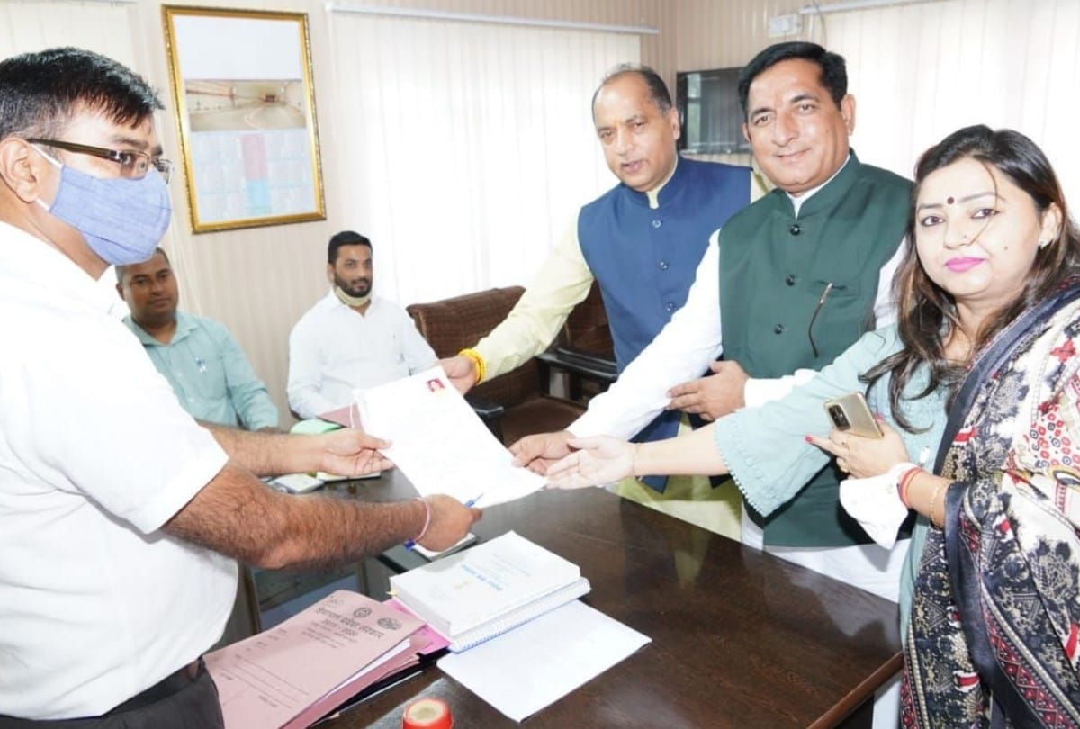 Loan of 56 lakhs on BJP candidate Baldev thakur and wife, information given in affidavit