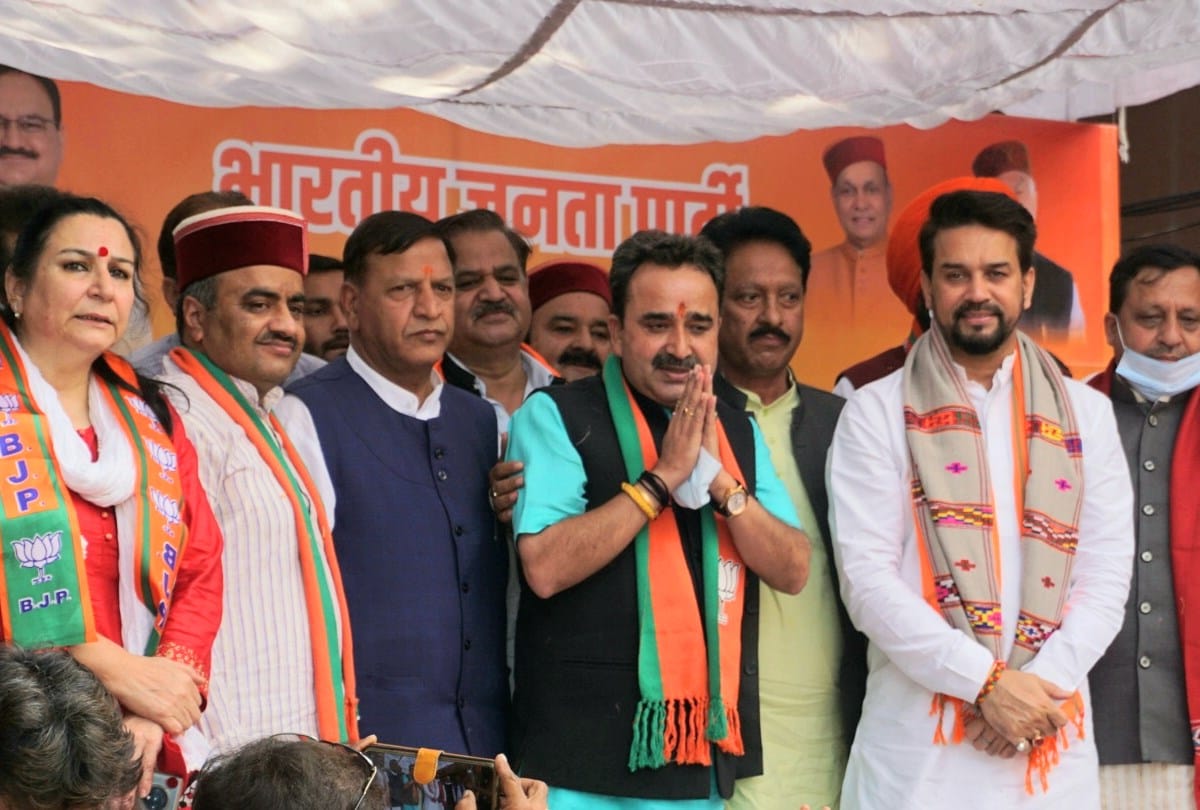 union minister anurag thakur statement over by election in himachal pradesh