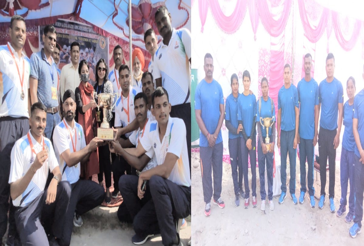 River Rafting: BSF champion in women's marathon, army won three gold medals in men