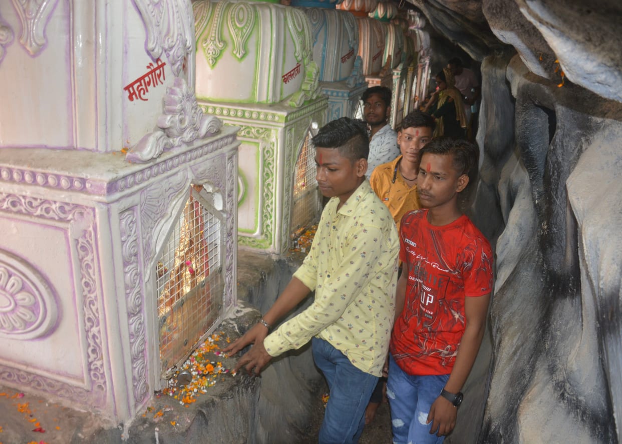 Door to door worship of mother Brahmacharini