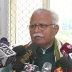 हरियाणा के सीएम मनोहर लाल।
