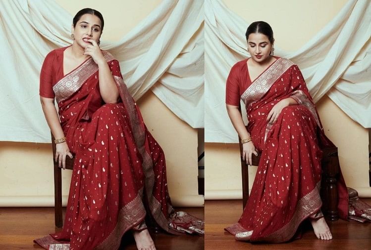 Red saree design : नई नवेली दुल्हनों पर ये खूबसूरत लाल साड़ी की डिज़ाइन खूब जचेगी 