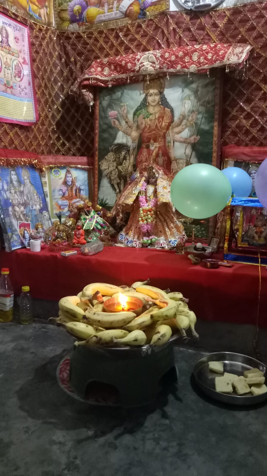Two dates together, Chandraghanta and Kushmanda prayer  today, Yamunanagar
