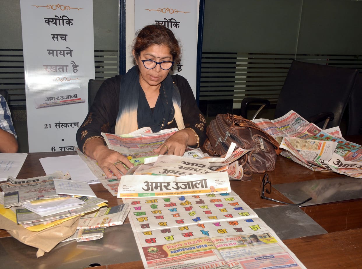 Nursery's Ayra Siddiqui won the alphabet coloring competition