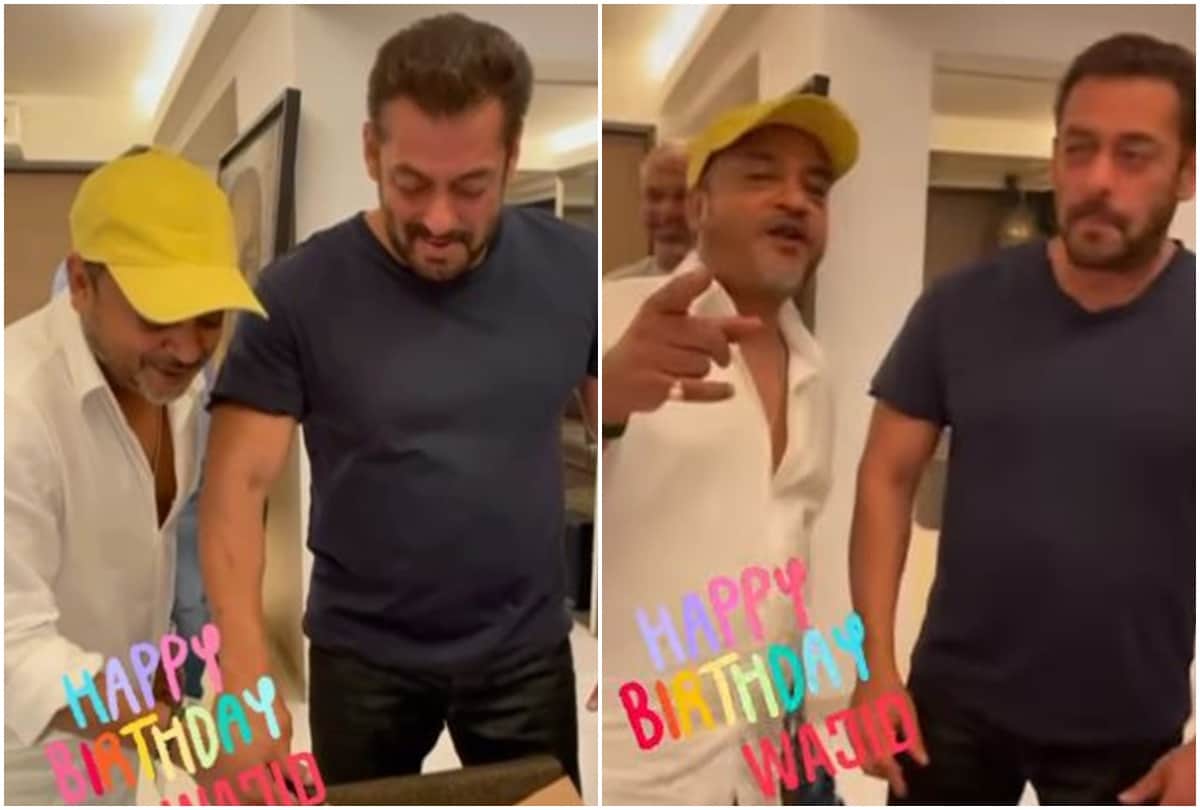 Salman khan celebrated late musician wajid khan birthday with sajid khan and lulia vantur