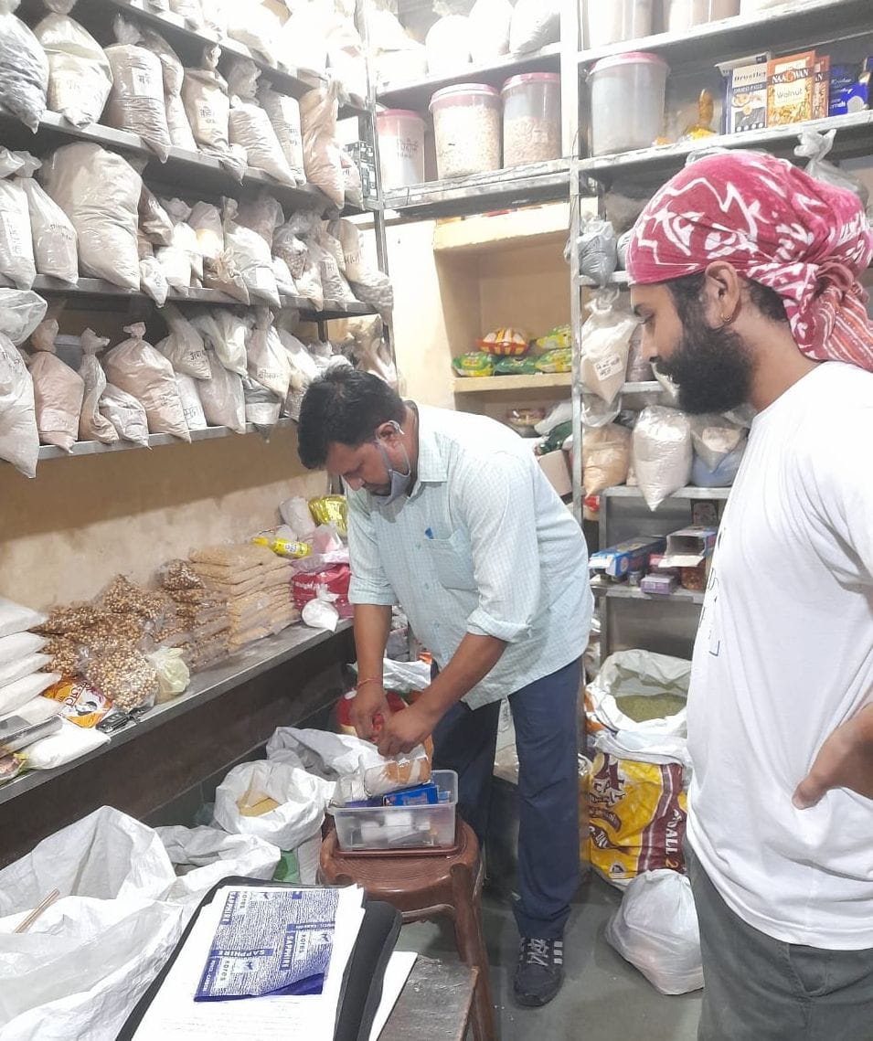 Shops selling buckwheat flour remained closed