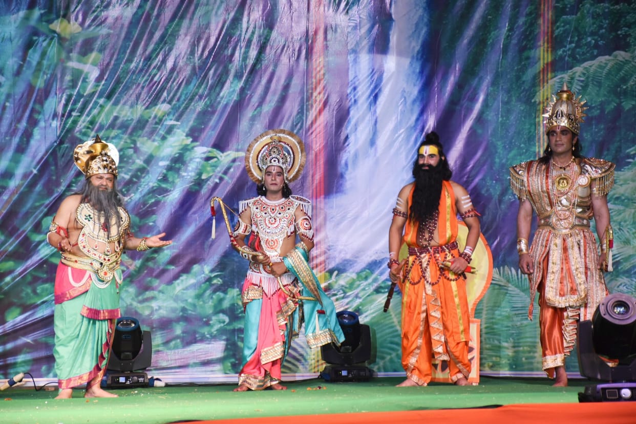 Shadow gaiety in Janakpur on Sita Swayamvar
