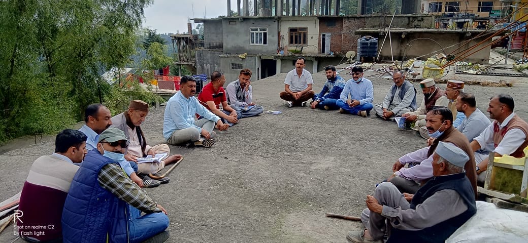 chudeshwae samiti nohradhar sirmaur meeting