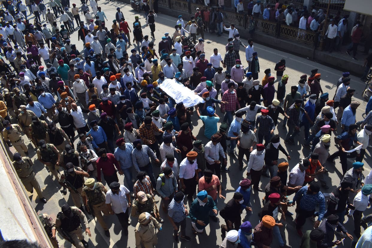 jammu kashmir news, protest in jammu kashmir