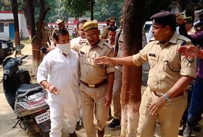 Lakhimpur Kheri see in photos how ashish mishra reaches crime branch office