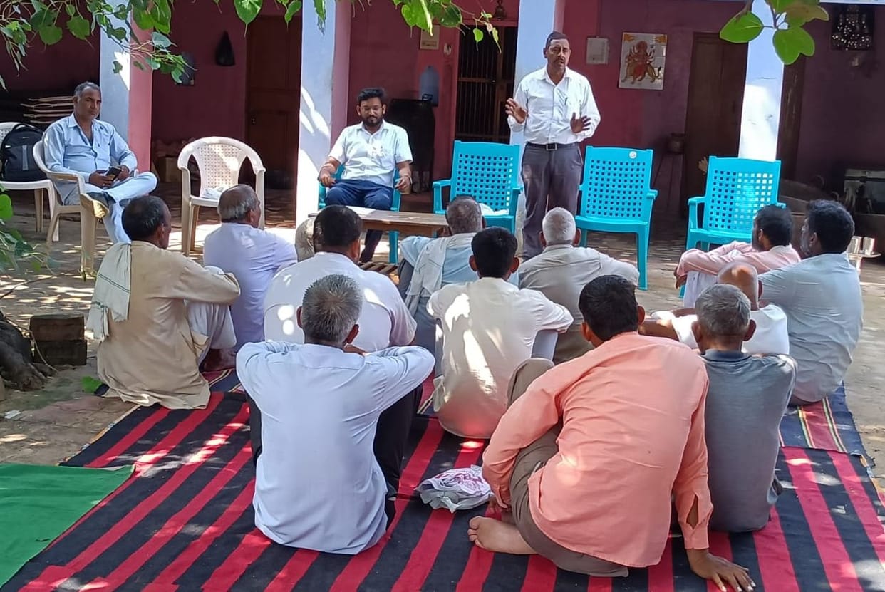 Information about government schemes given to farmers