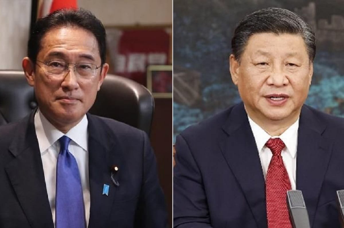 Japan new PM Fumio Kishida held a phone call with Chinese President Xi Jinping shortly after delivering his first policy speech