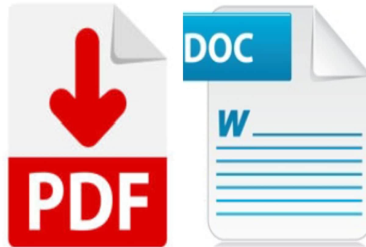 How to convert PDF file into word know the method