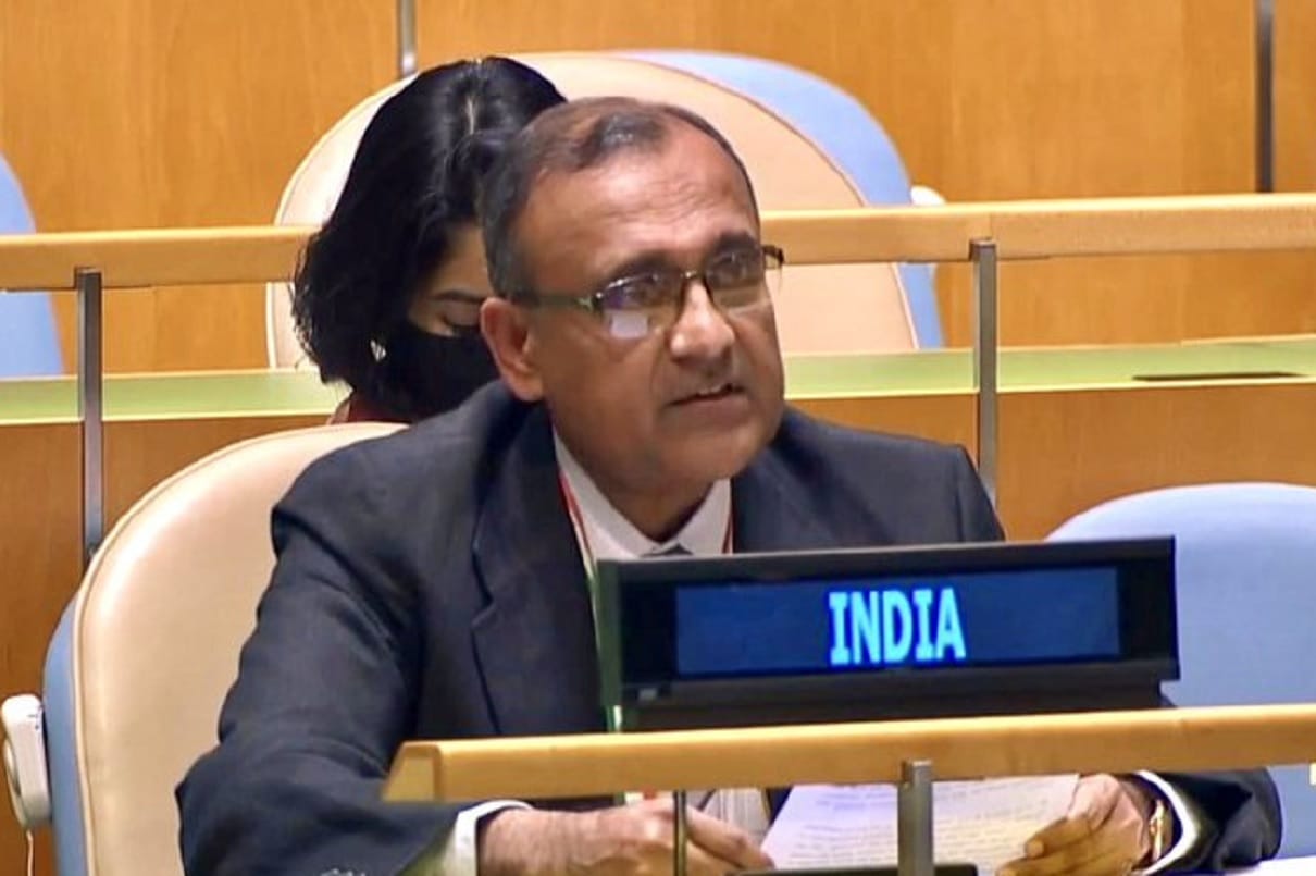 UNSC India said it is necessary to stop terrorism in Afghanistan and its surrounding area