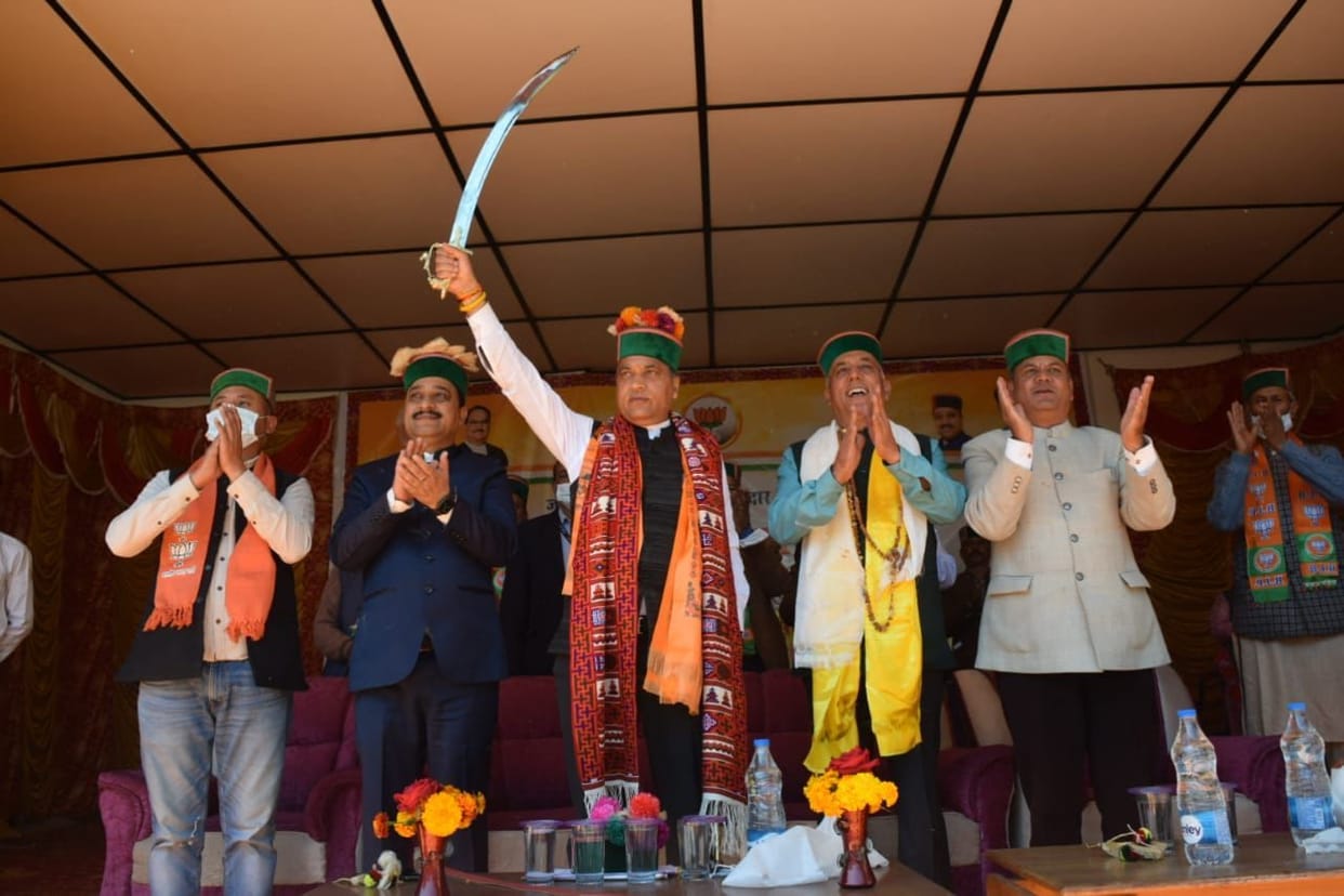 cm convensing in kinnaur
