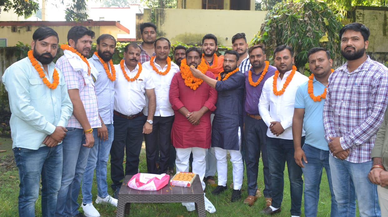Welcome to the newly appointed District General Secretary of BJYM