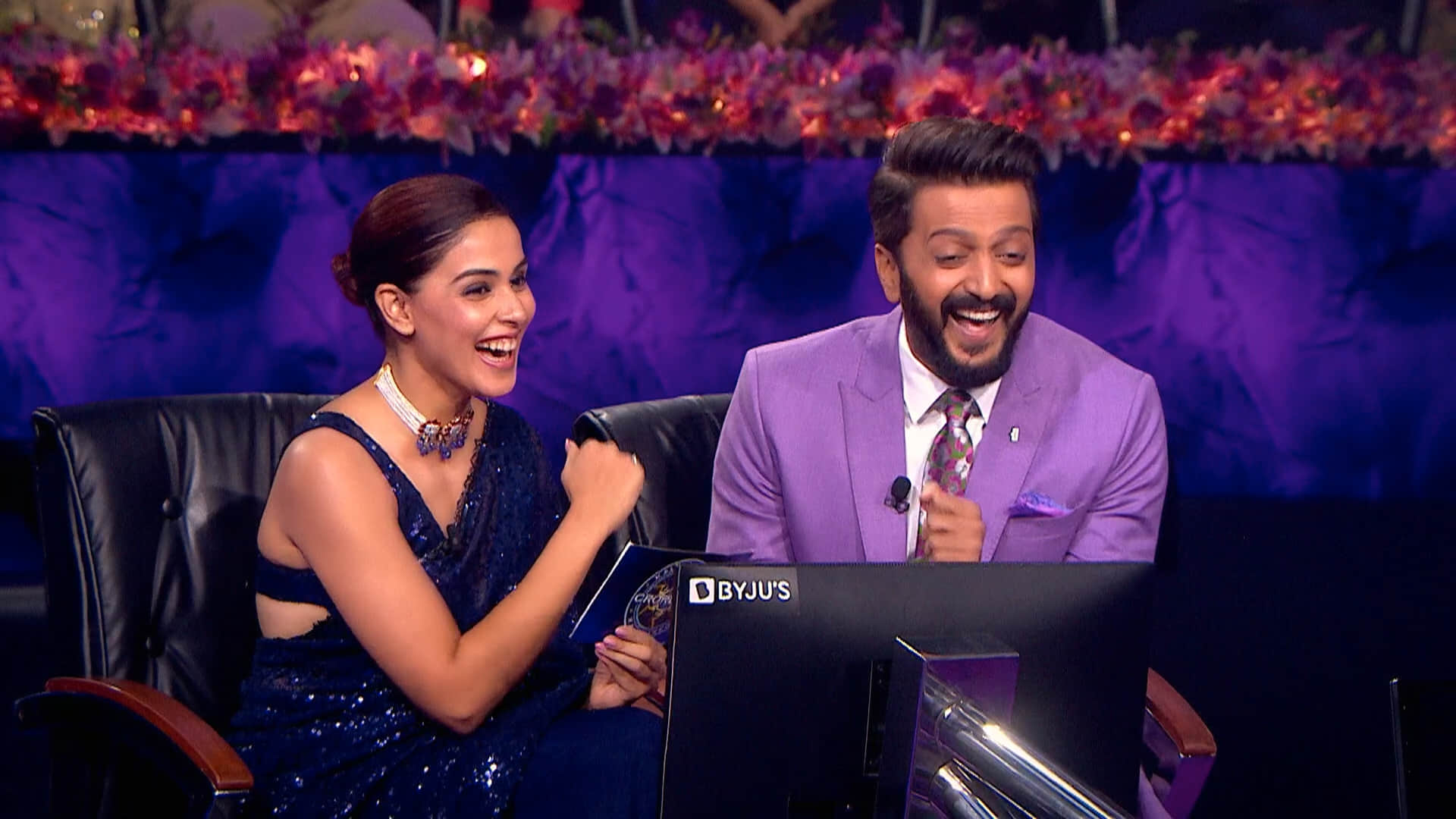 KBC 13: Riteish-Genelia won 25 lakh rupees for children suffering from cancer by giving correct answer about instagram