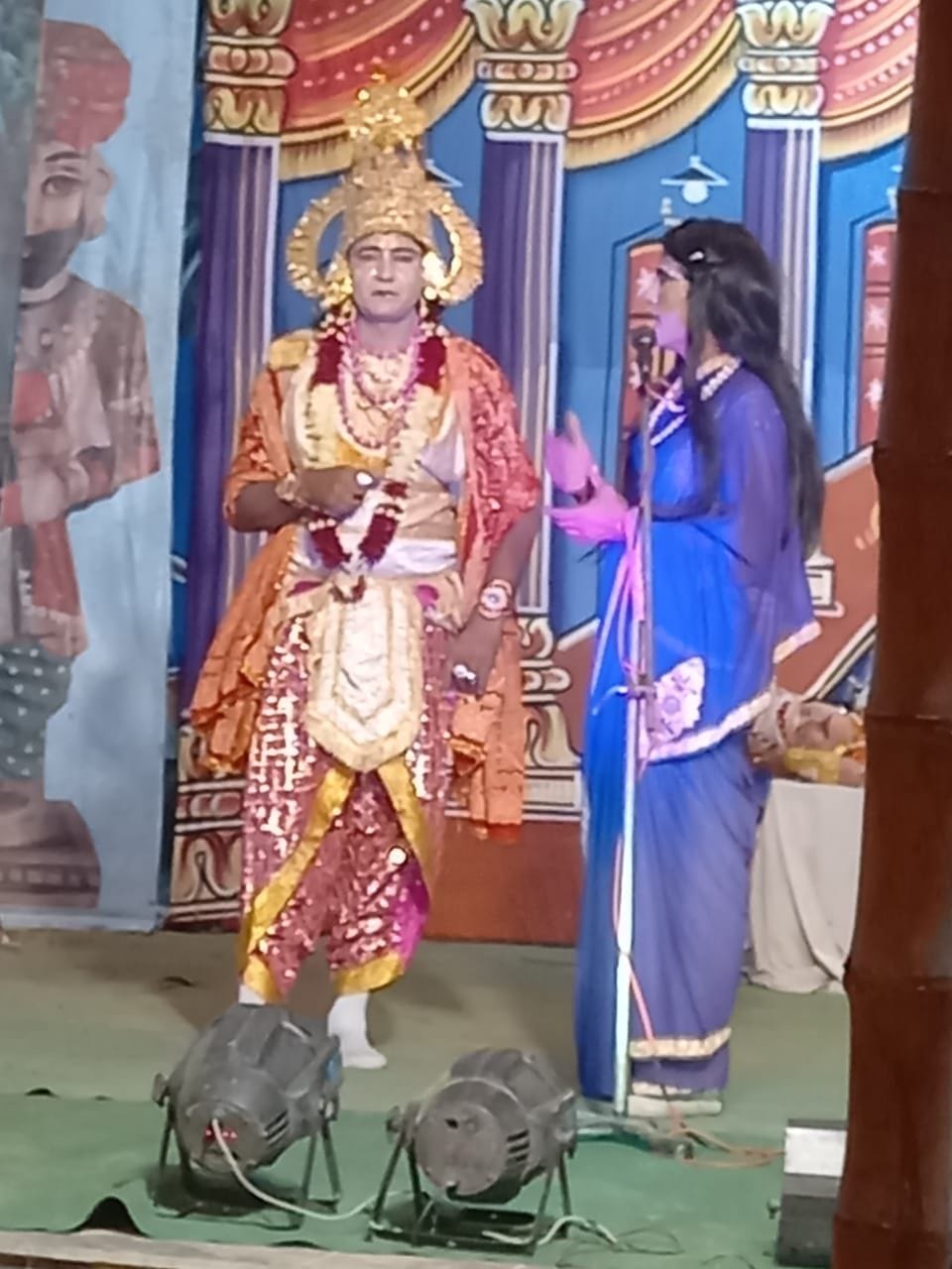 King Dasharatha gave exile to Shri Ram
