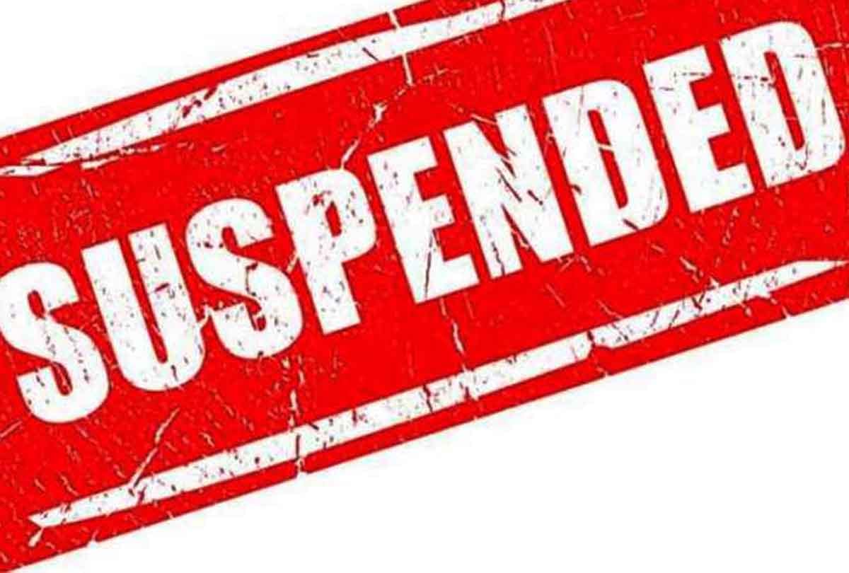 Kanpur: There was a disturbance in investigation of Tehsildar, hence lekhpal suspended again